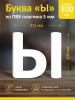 Буквы из пластика на стену