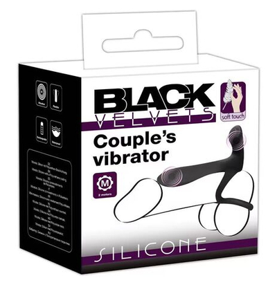 Виброкольцо для пар Black Velvets Couple's Vibrator 0550892ON
