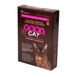 GOOD CAT Мультивитаминное лакомство для кошек "Здоровье и энергия" 90таб