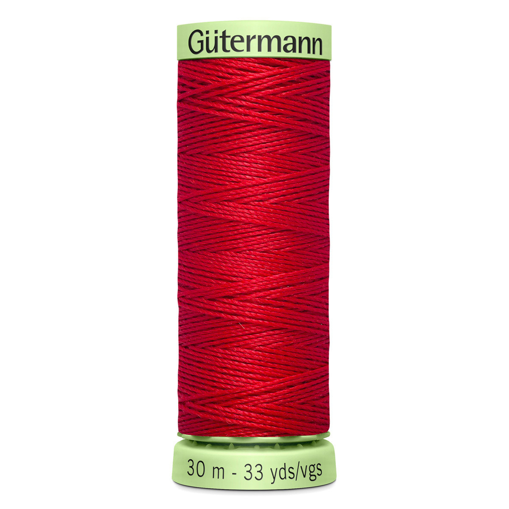 Нить Top Stitch 30/30 м для декоративной отстрочки, Gutermann, 156 красный