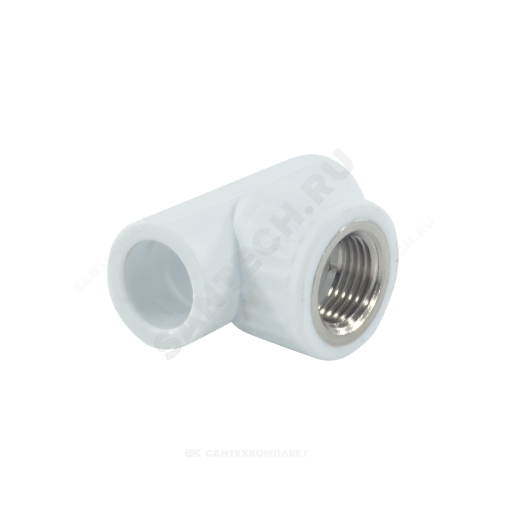 Тройник PP-R комбинированный белый Дн 32х1/2" ВР VALFEX 10127232