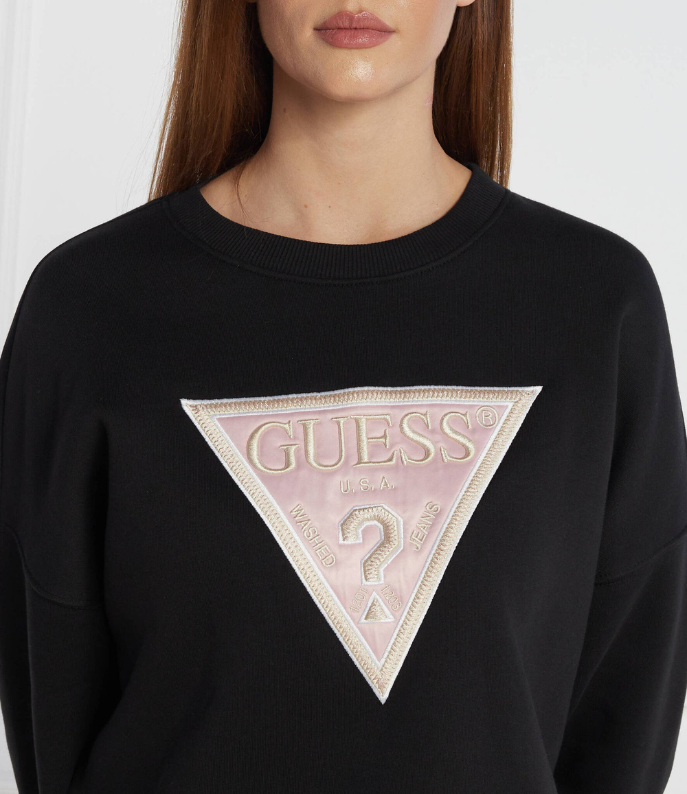 Худи GUESS - черный(W3BQ11 K9Z21)