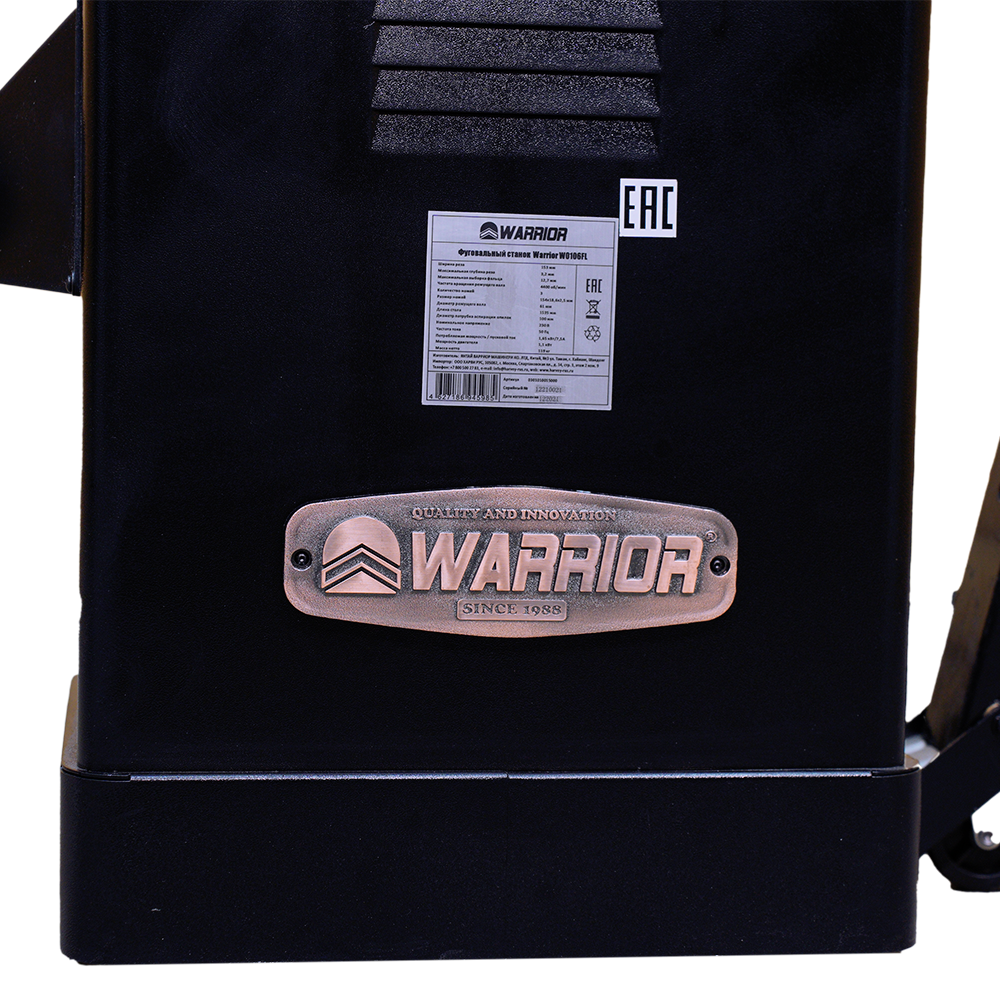 WARRIOR W0106FL Фуговальный станок