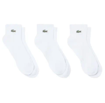 Теннисные носки Lacoste Ankle Sport 3P - white