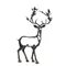 Статуэтка Standing Elk KA3018B