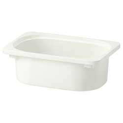 IKEA TROFAST  (ИКЕА ТРОФАСТ)  -  Контейнер - белый 20x30x10 см