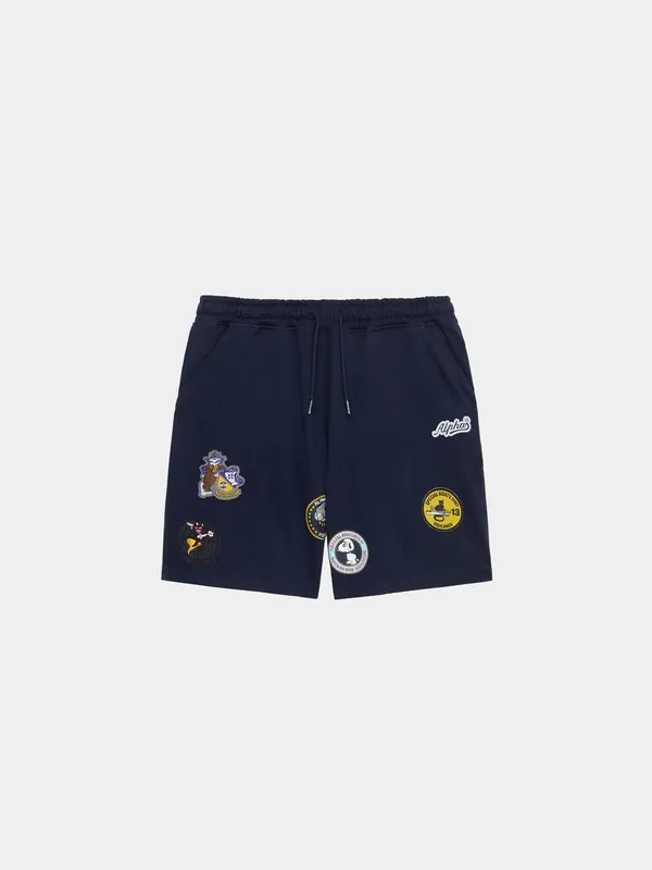 Шорты мужские ALPHA INDUSTRIES PATCHED JERSEY SHORT