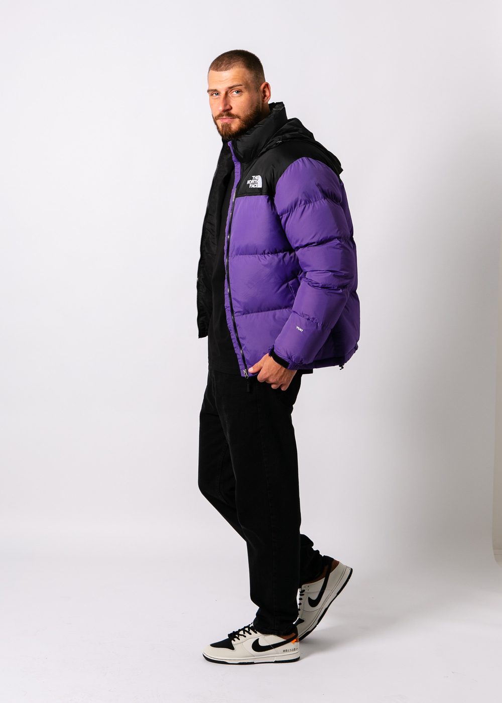 Куртка TNF 700 (синтепон.фиолет.)