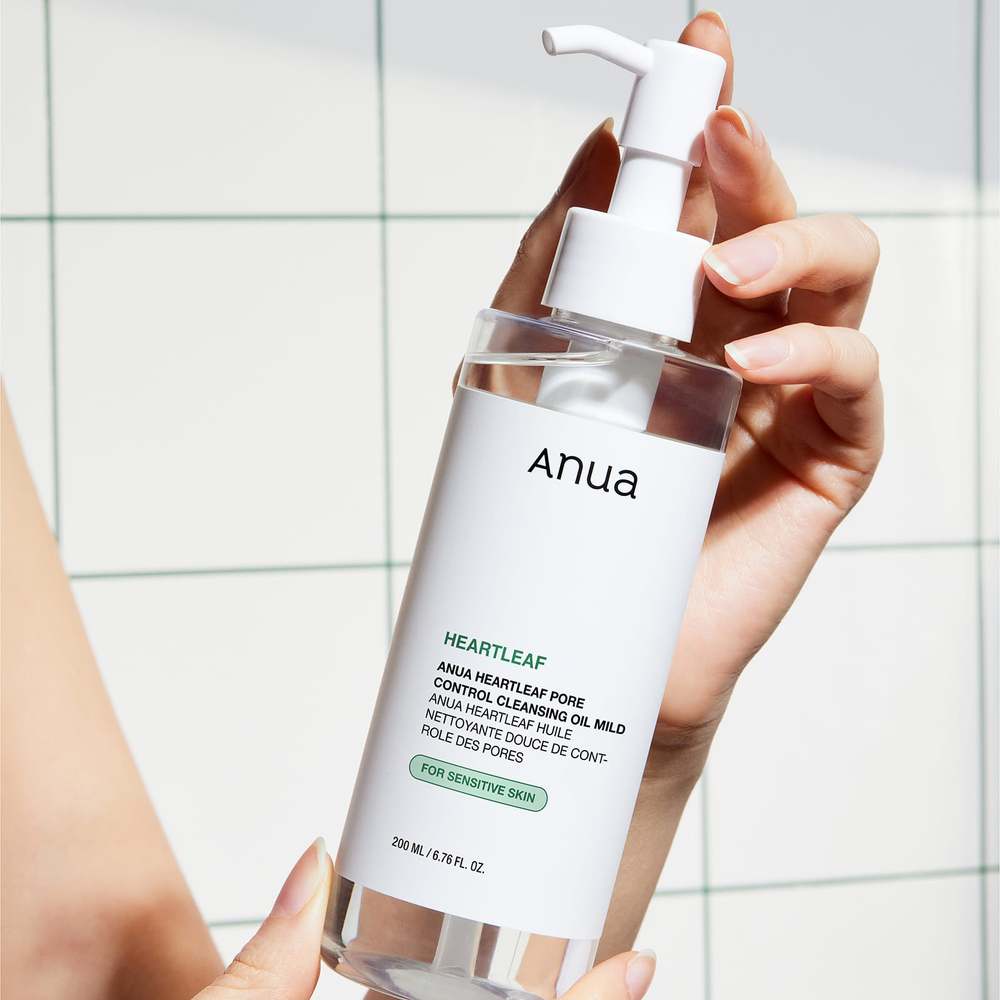 Anua, Heartleaf Pore Control, очищающее масло, мягкое, 200 мл (6,76 жидк. Унции)