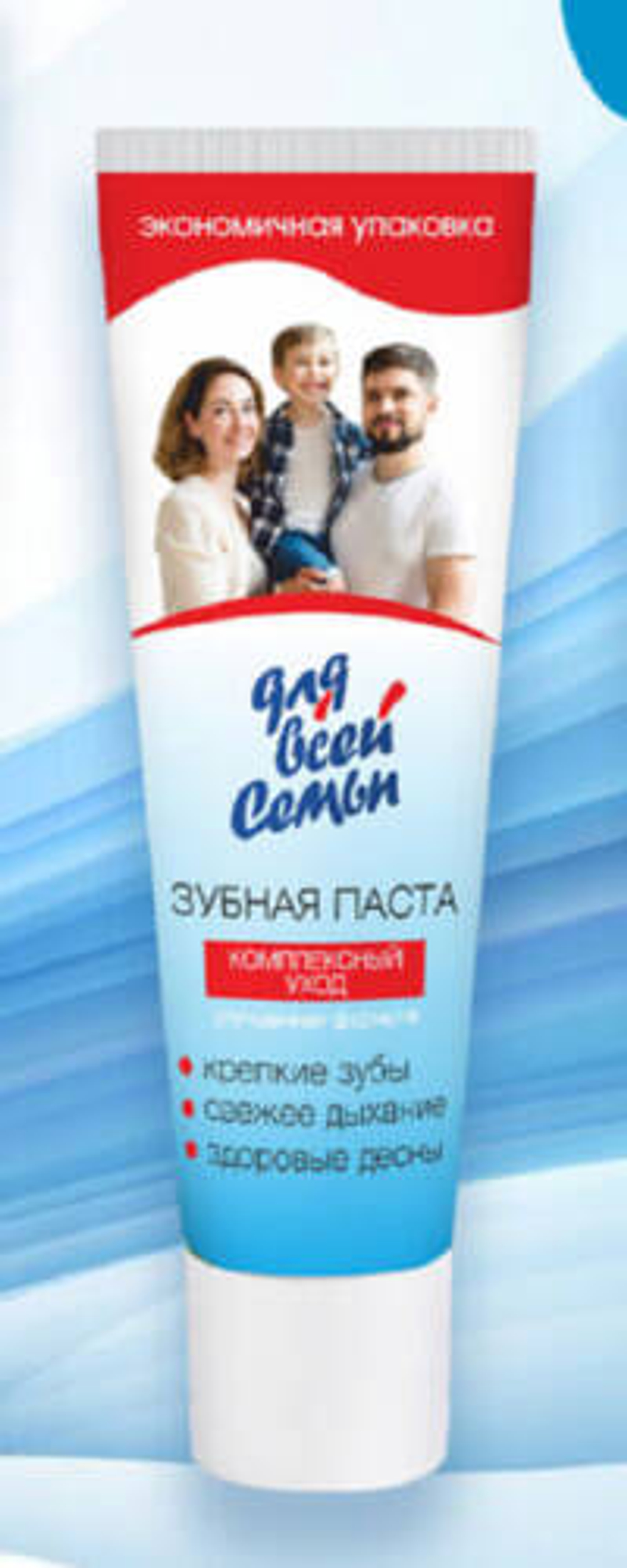 Зубная паста Для всей семьи Комплексный уход 100 г