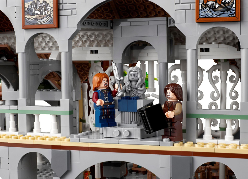 Конструктор Лего Айконс Властелин колец: Ривенделл 10316 | LEGO Icons The Lord of the Rings Rivendell 6167 деталей 18+