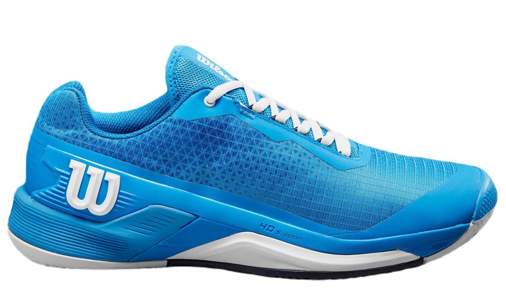 Мужские кроссовки теннисные Wilson Rush Pro 4.0 Clay - небесный