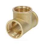 Тройник латунь Ду 15 (1/2") ВР/ВР VALFEX VF.130.L.012