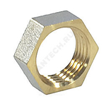 Контргайка латунь никель Ду 20 (3/4") ВР 9020 ГОСТ 32585-2013 Aquasfera 9020-02