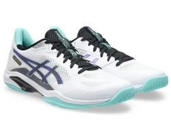 Мужские кроссовки для сквоша/бадминтона Asics Blade FF 2 - white/radiant amethyst