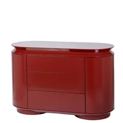 Комод Paula 120х50 см, красный глянец