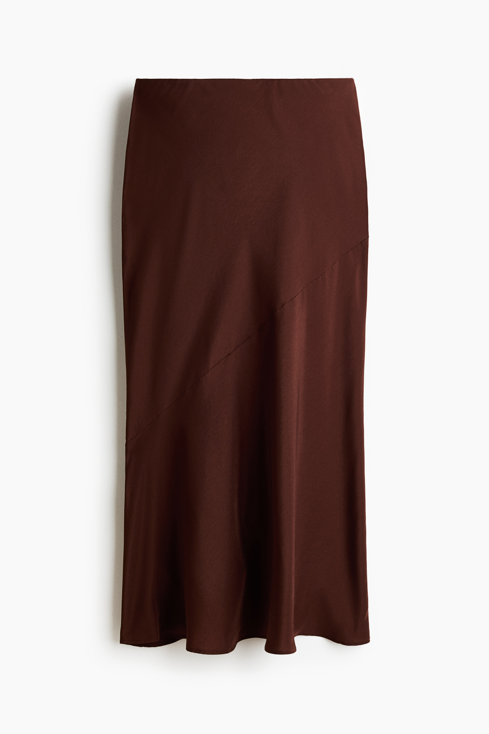 Атласная юбка-комбинация - H&M
