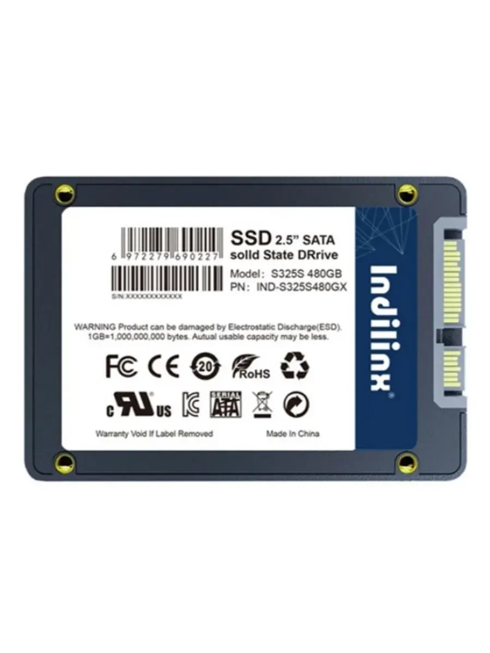 480 ГБ 2.5" SSD накопитель S325S IND-S325S480GX