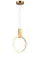 Светильник подвесной светодиодный NewRgy L8015-DW-200 BRASS, 6 Вт, латунный
