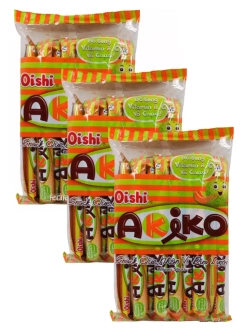 Печенье трубочки с начинкой со вкусом дыни 160 г * 3 шт