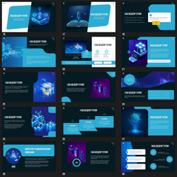 IT Pitch Deck бизнес презентация