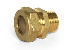 Муфта Lavita обжим НР 25*1 гофротруба 34519
