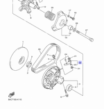 Кулачок вариатора Yamaha VK 540 8AT176050000