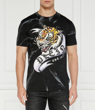 Футболка Tattoo Philipp Plein - черный(MTK7103 PJY002N)