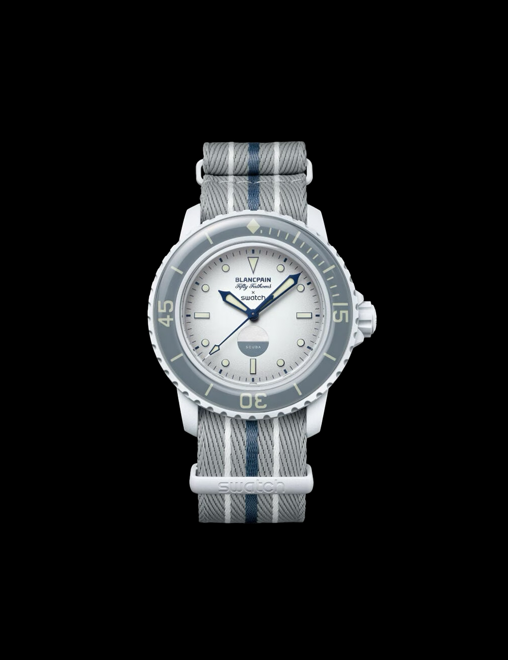 Наручные часы Blancpain x Swatch "Antarctic Ocean"