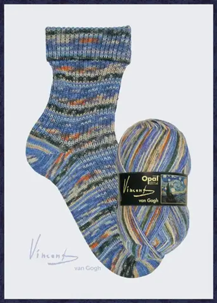 Opal Vincent Van Gogh, цвет 5435 звездная ночь