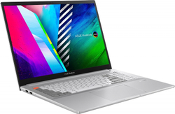 Ноутбук Asus VivoBook Pro 16X Q3 N7600PC-KV032X - 16", 2560x1600, Intel Core i7 11370H 3300MHz, On board DDR4 16GB, SSD 1TB, nVidia GeForce RTX 3050 Mobile 4GB, Bluetooth, Wi-Fi, FPR, noDVD, 6cell, Серебристый, Windows 11 Pro 64, 90NB0UI3-M001E0