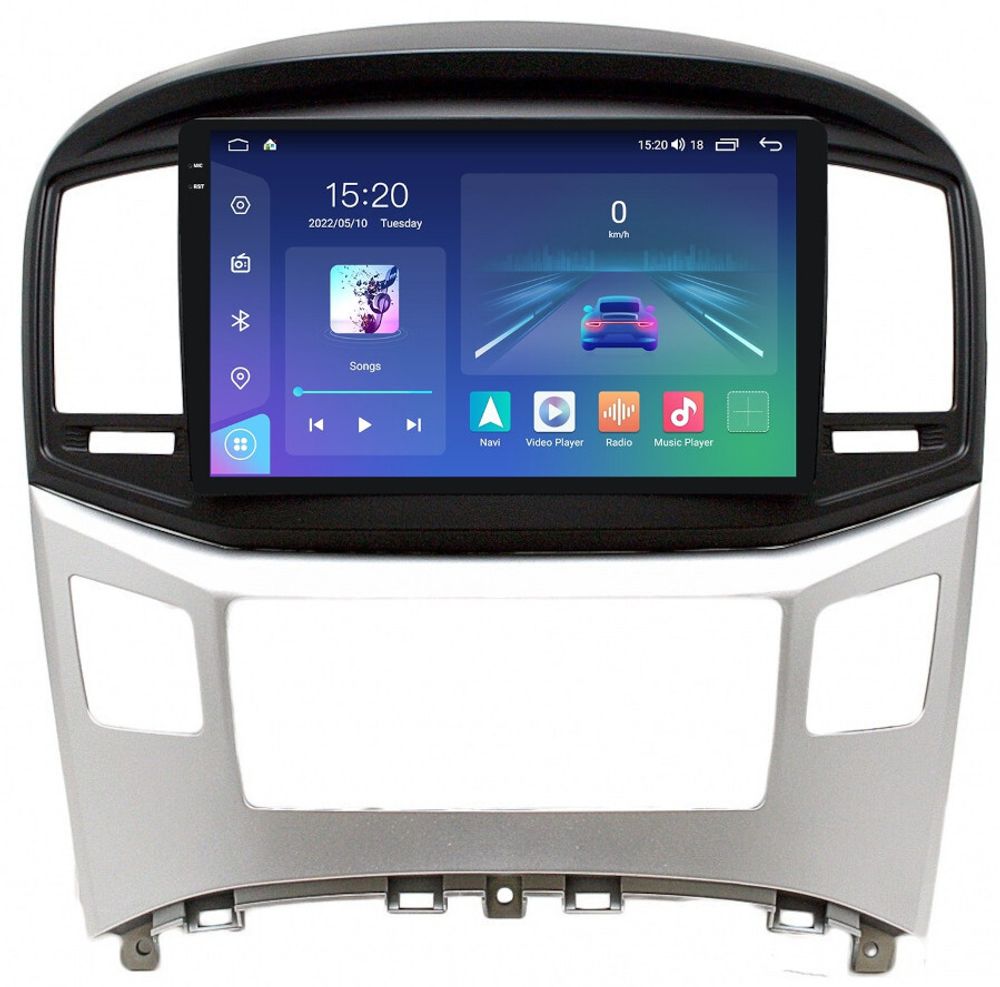 Магнитола для Hyundai H1 2015-2022 - Parafar PF586U2K на Android 13, Быстрая, QLED+2K, CarPlay, 4G SIM-слот