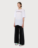 MM6 MAISON MARGIELA БРЮКИ ЖЕНСКИЕ ЧЕРНЫЕ ИЗ ДЕНИМА