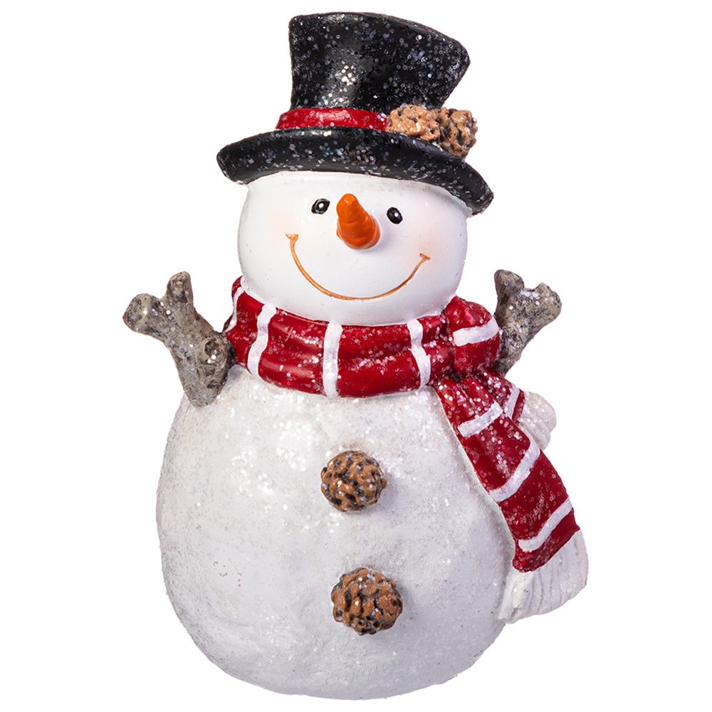 ФИГУРКА "СНЕГОВИК" 8*6,5*13 СМ