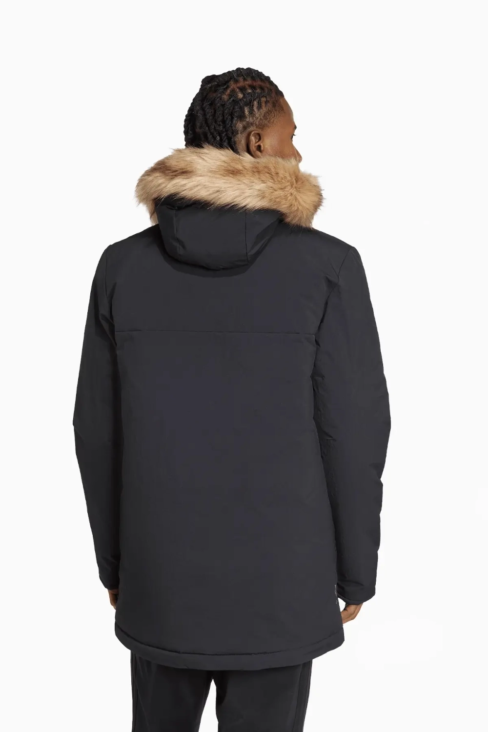 Куртка adidas Paveric Climawarm Fur Parka - черный