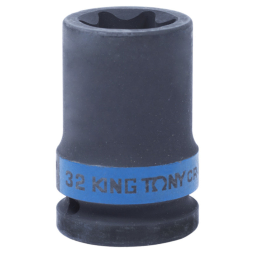 Головка торцевая ударная TORX Е-стандарт 3/4", E32 KING TONY 657532M