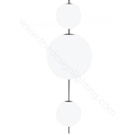 Pendant design lamp  lamp Elementi 3B by DePadova