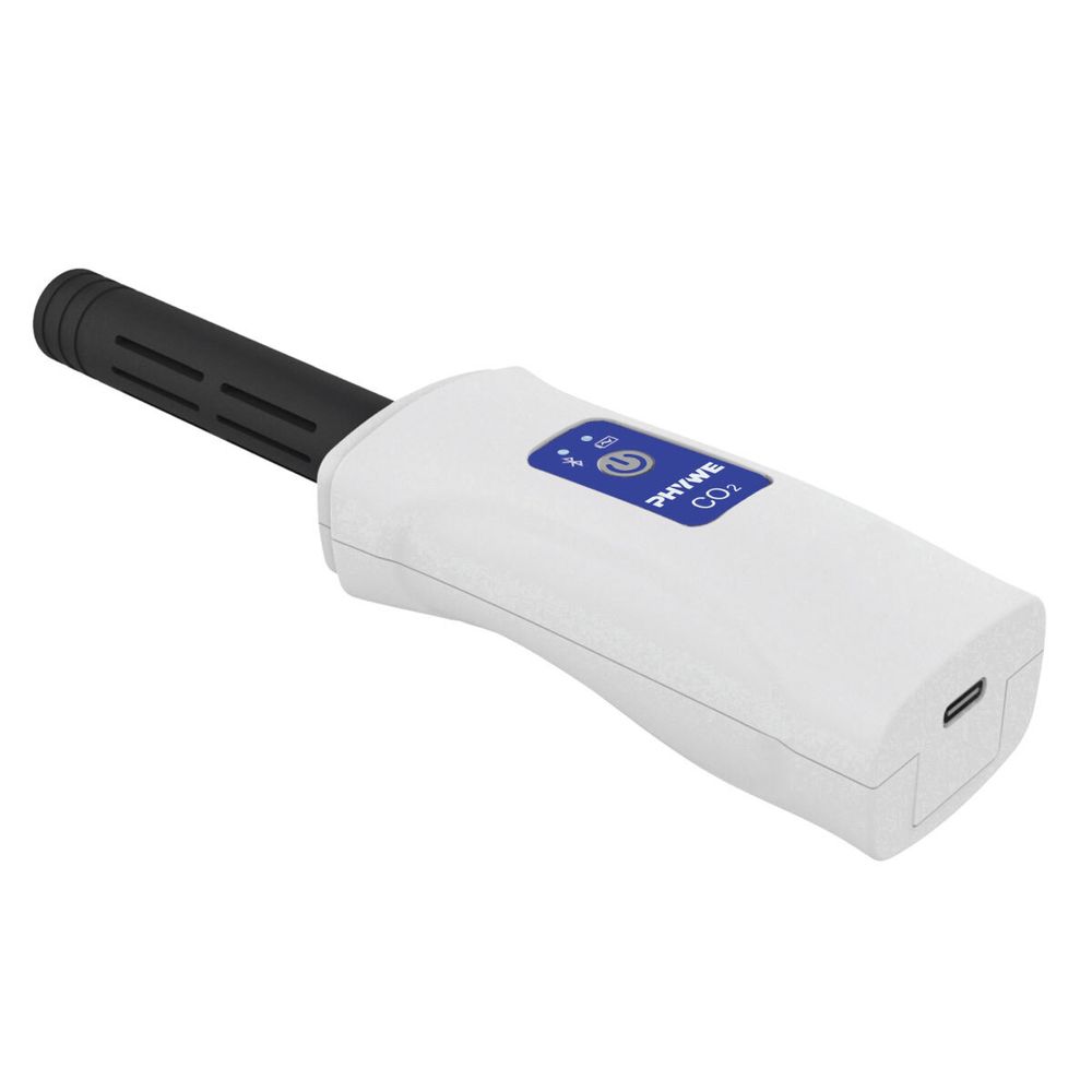 Датчик для измерения содержания углекислого газа, 0 ... 100000 ppm (Bluetooth + USB) PHYWE Cobra SMARTsense 12932-01 Датчик для измерения содержания углекислого газа, 0 ... 100000 ppm (Bluetooth + USB) PHYWE Cobra SMARTsense 12932-01