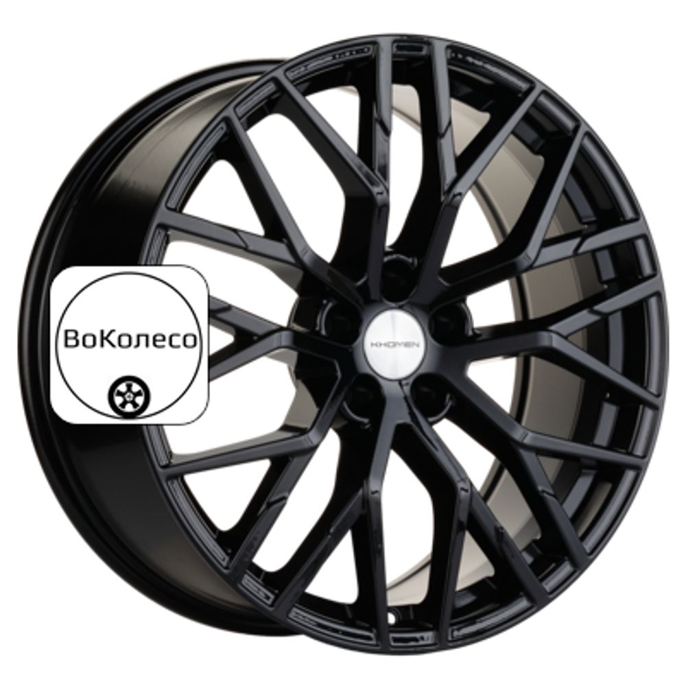 8,5x20/5x112 ET20 D66,5 KHW2005 (Q8) Black Khomen Wheels