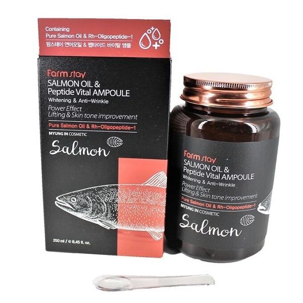 Косметика с маслом лосося и пептидами - FarmStay Salmon Oil &Peptide Косметика с маслом лосося и пептидами - FarmStay Salmon Oil &Peptide