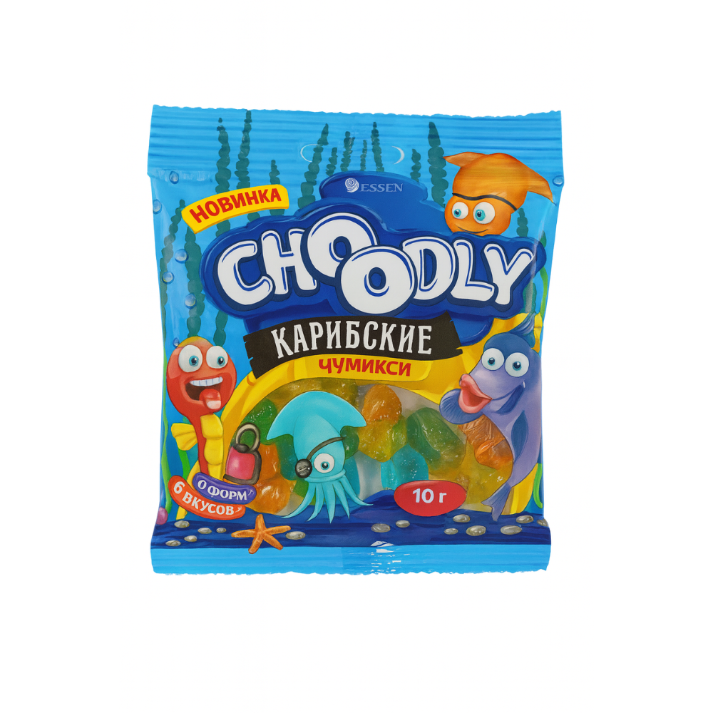 Мармелад Choodly Карибские Чумиксы 70 гр