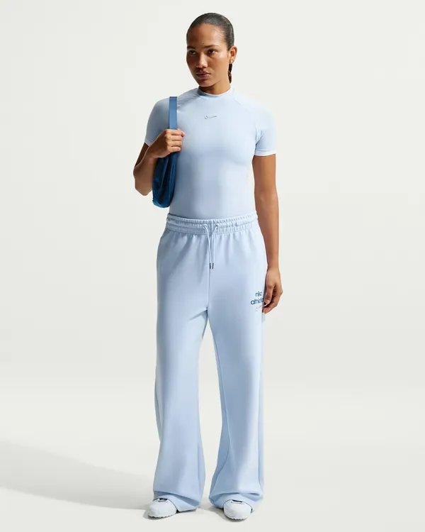 Футболка женская NIKE W NK SS FITTED TOP GLS
