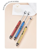 USB-зажигалка с длинным носиком для плиты, свечей и камина