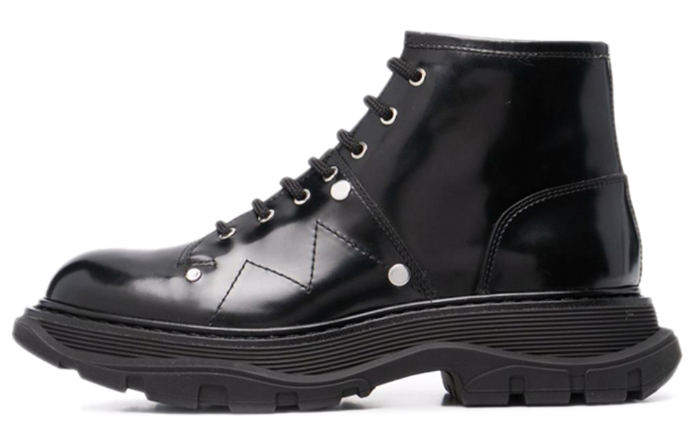 Alexander McQueen leather ankle boots Women"s