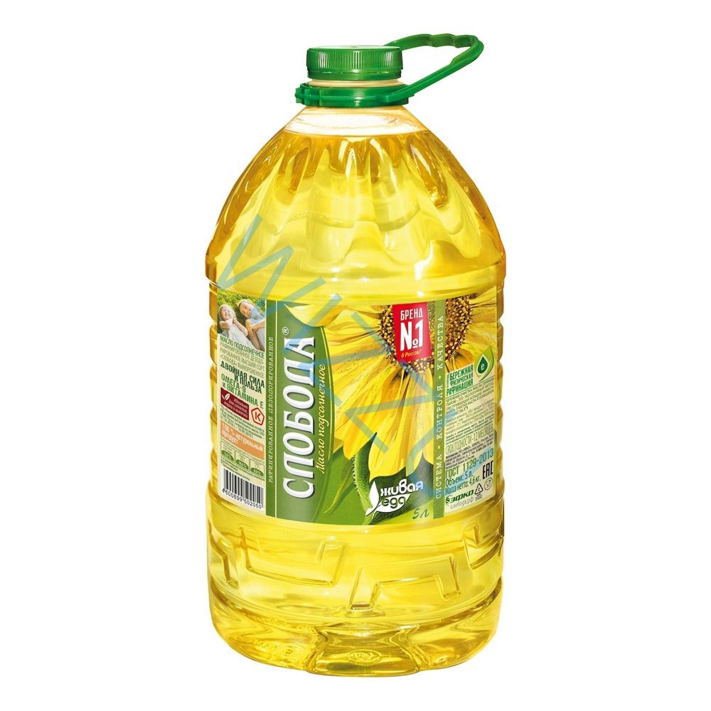 Масло подсолн Слобода 5л
