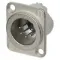 Neutrik NC6MD-LX панельный разъем XLR male с дополнительной защитой от RF