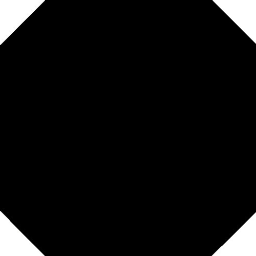 Плитка VIVES Octogono Negro 145 31,6x31,6