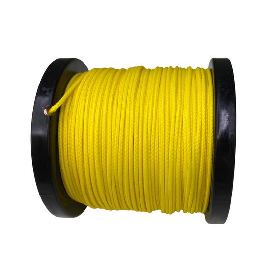 Линь высокопрочный Scorpena UHMW-PE 1.5 мм желтый 50 м