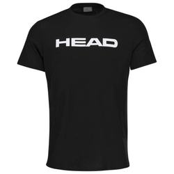 Футболка для мальчика теннисная Head Club Basic T-Shirt - black