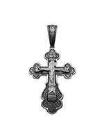 Крест из серебра/Чернение